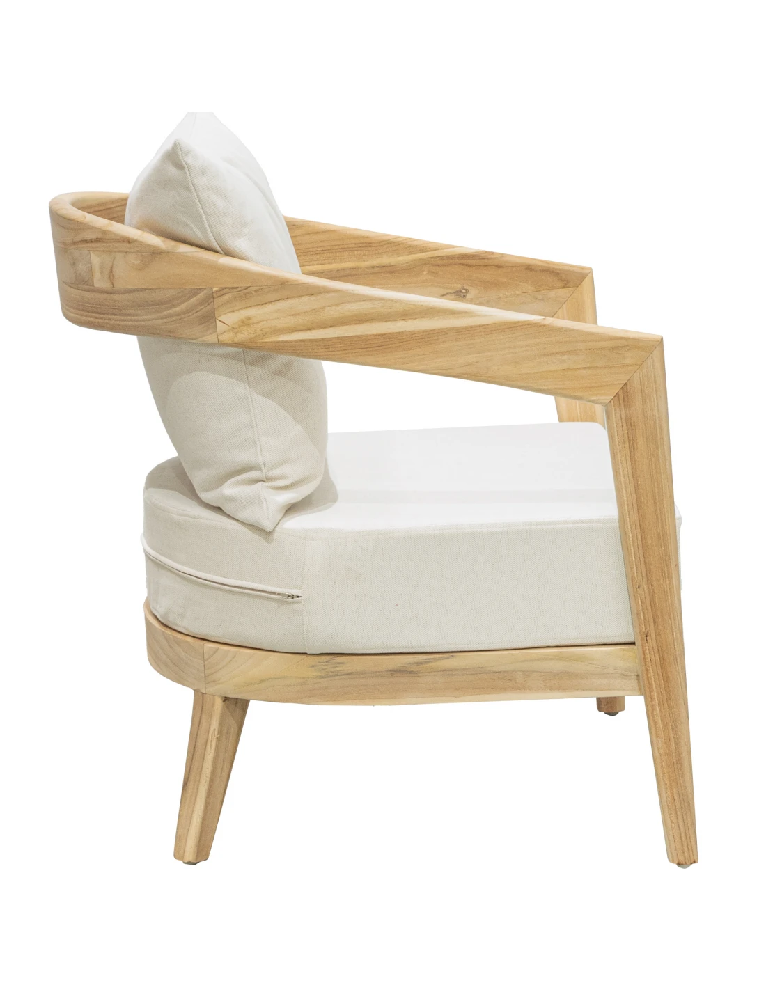 Outdoor 1-seater Thalia teak