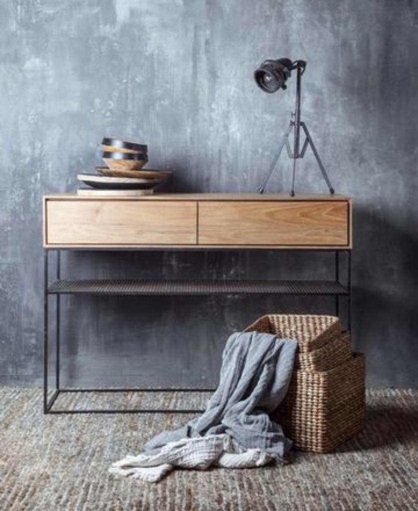 Console Onetwo drawers 120