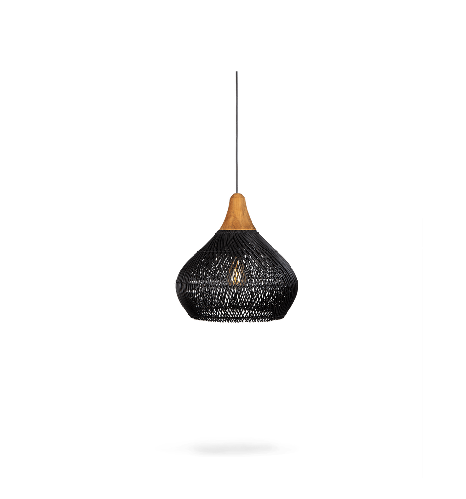 Bell lamp   40x40x40cm beige/black/