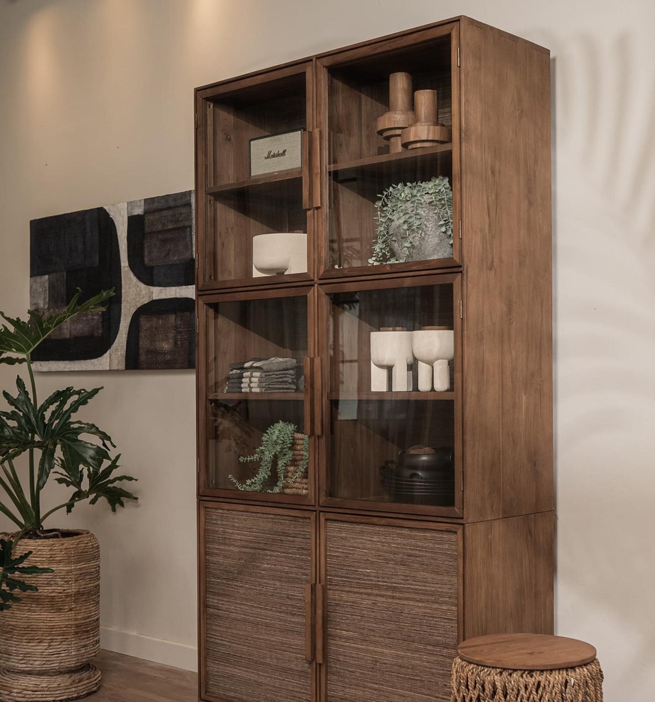 Hopper display cabinet 2 doors