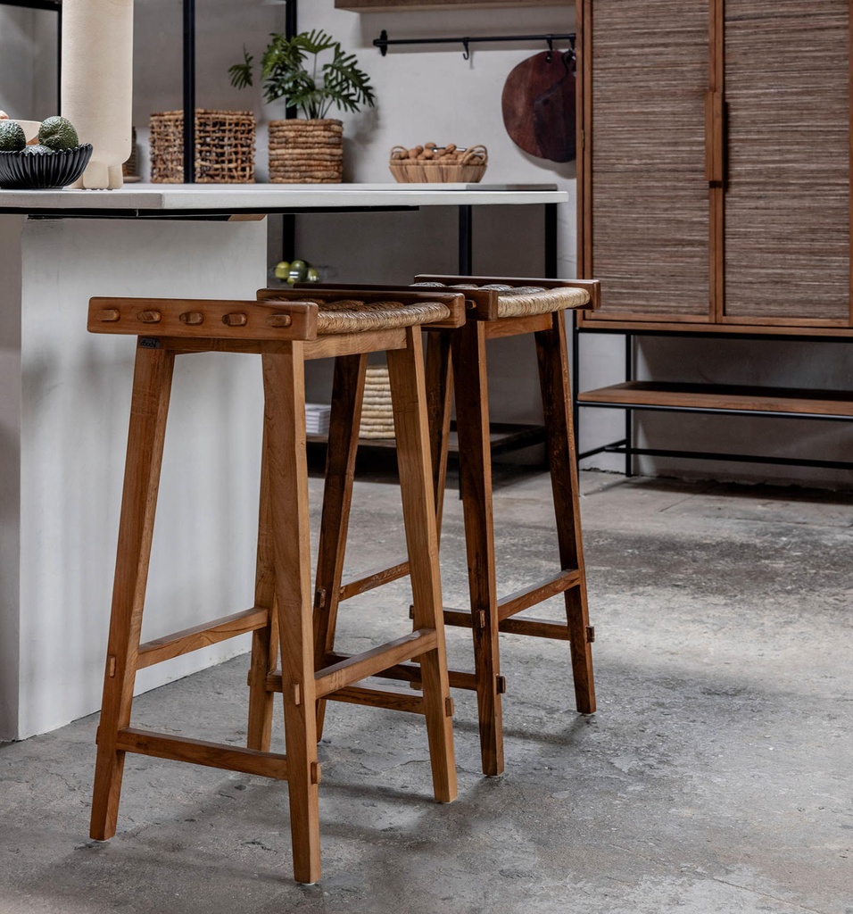 Caterpillar flores kitchen stool