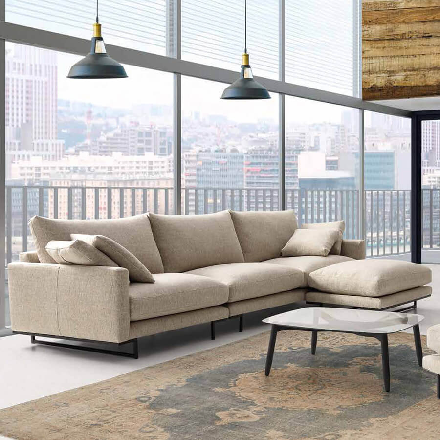 Chocolate sofa 3-seater 240cm