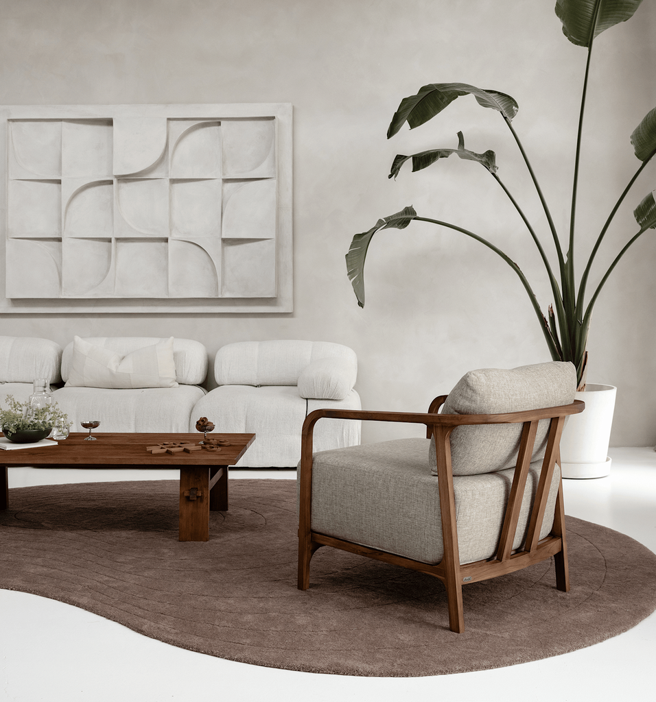 Classy sofa 1 seater Pale Khaki