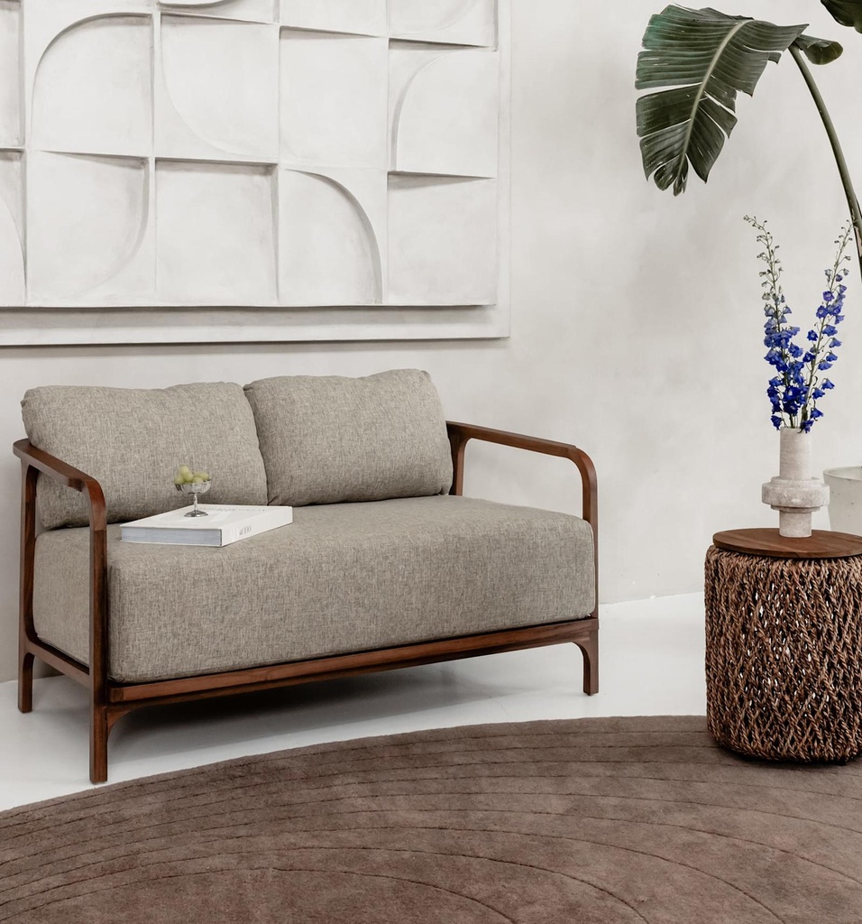 Classy sofa 2 seater Pale Khaki