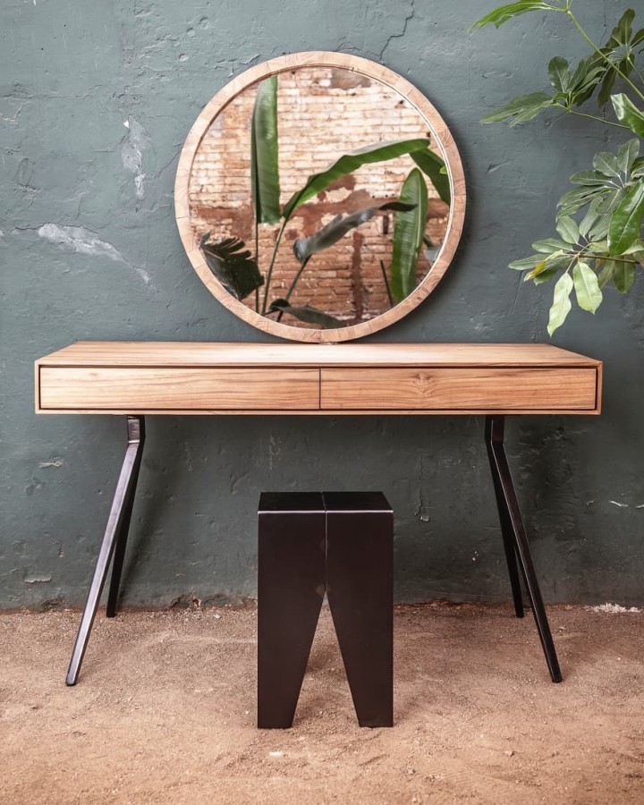 Desk Majesti teak natural