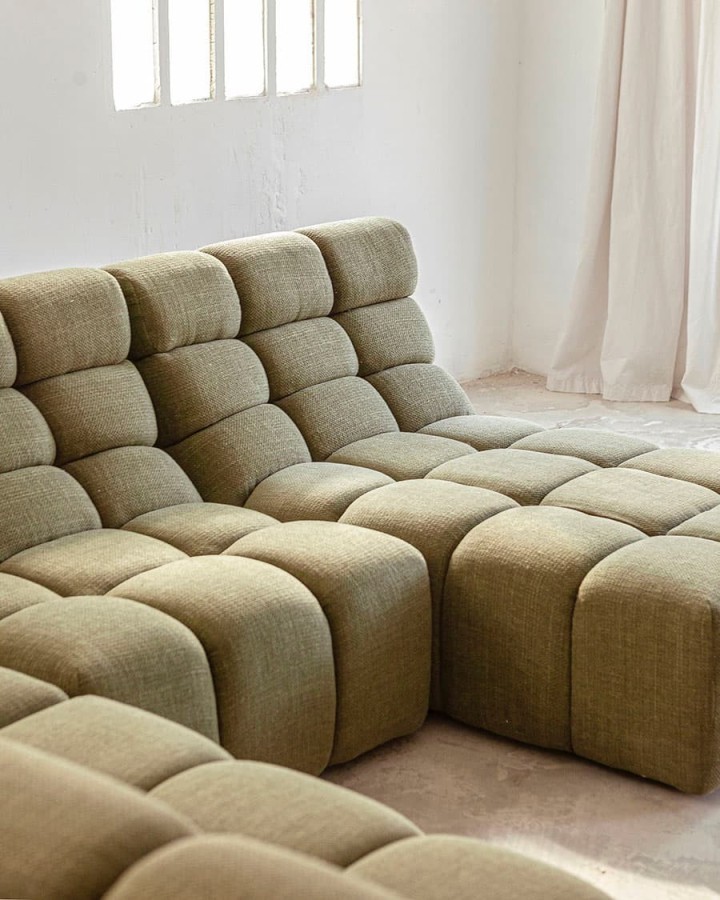 Chopin chaise longue green