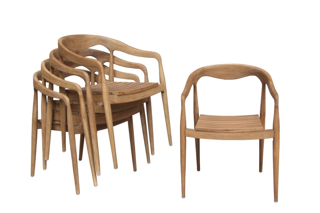 Outdoor chair Wisbone teak 
