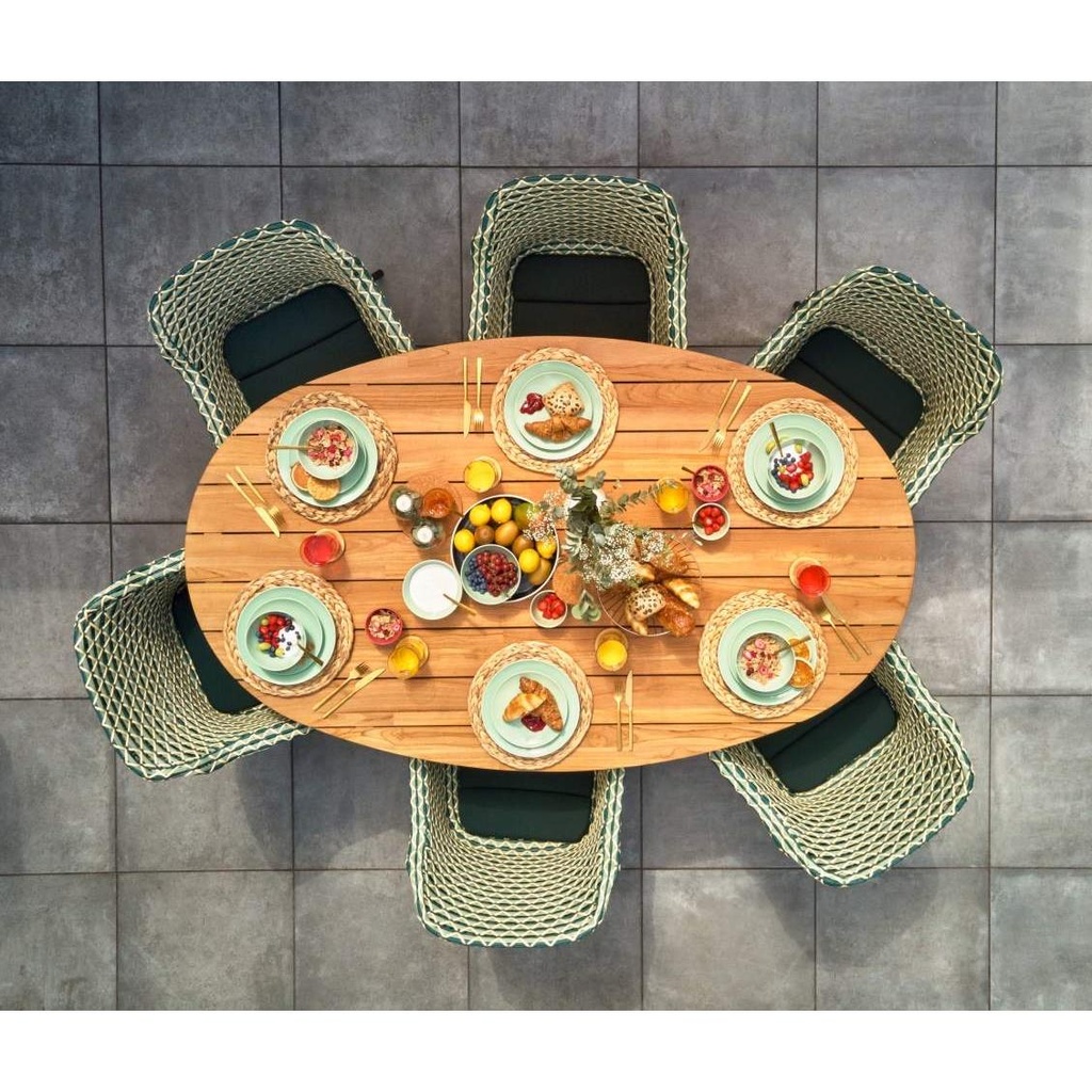 Table Stephanie Ovale 200x100