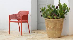 Net chair red
