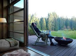 Outdoor Folio rocking chair taupe