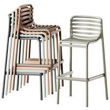 Outdoor Doga stool cappuccino