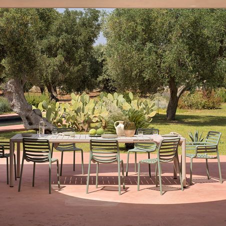 Outdoor Tevere table extensible 210-275 beige