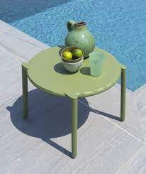 Outdoor Doga side table white