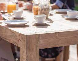Outdoor dining table Primitive recycled teak 300x100cm