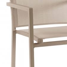 Dining chair Bari alu champagne/light grey