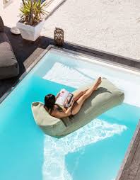 Outdoor long chair Dotty Roolf lime Waterproof - UV