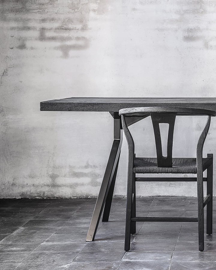 Rob Chair black teak