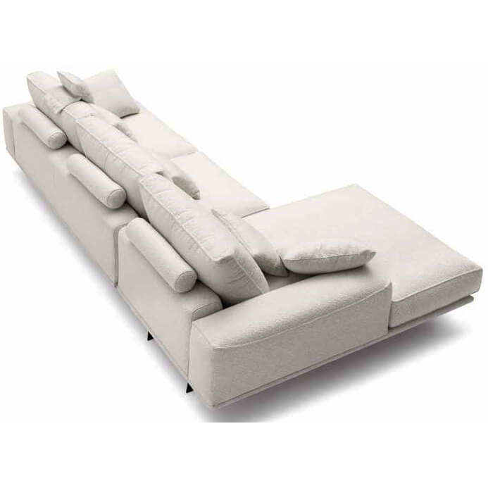 Sofa Valenciaga 3-seater 195cm + chaise longue 115x175cm