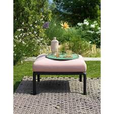 Komodo Pouf anthracite/pink