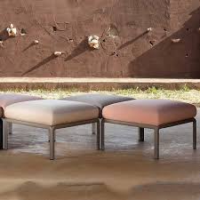 Komodo Pouf taupe/pink