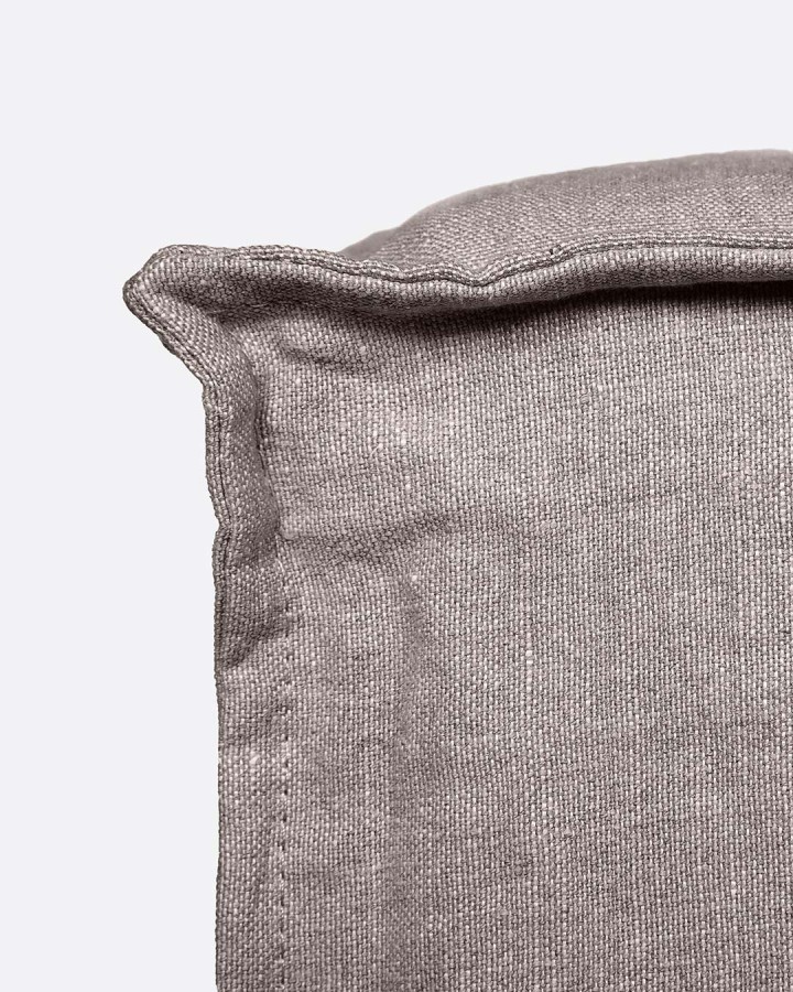 Sofa 3-seater Strozzi taupe linen 260x95cm