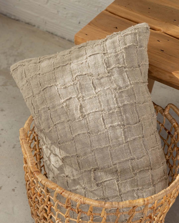 Cushion Sukma linen natural 60x40cm