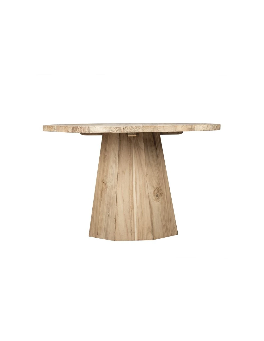 Dining table Maulana round 100cm teak