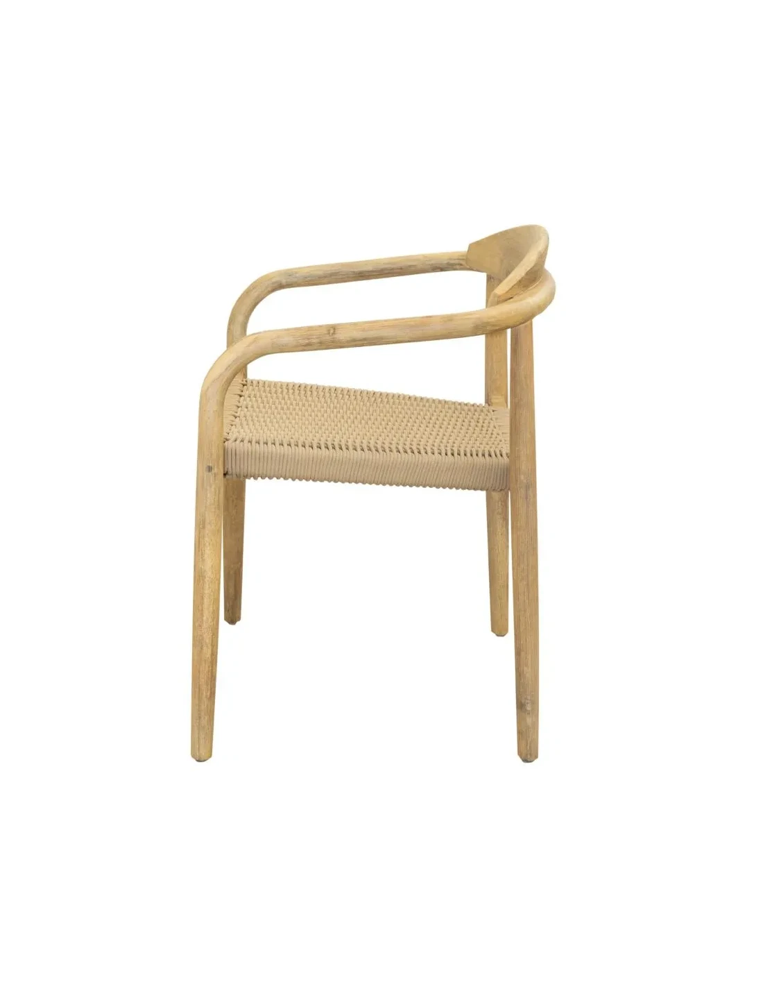 Dining chair Riana rope taupe