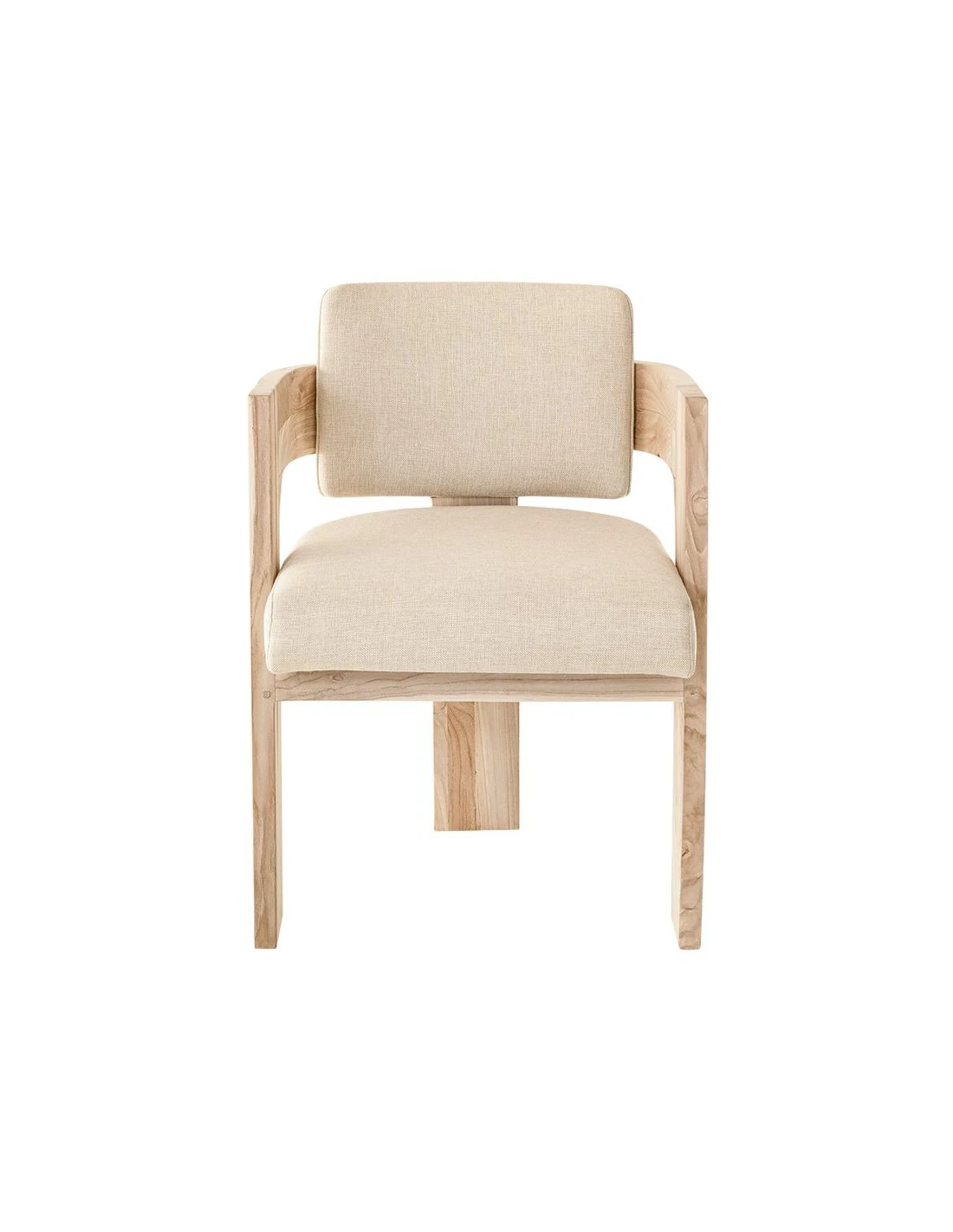 Dining chair Kresna teak - beige