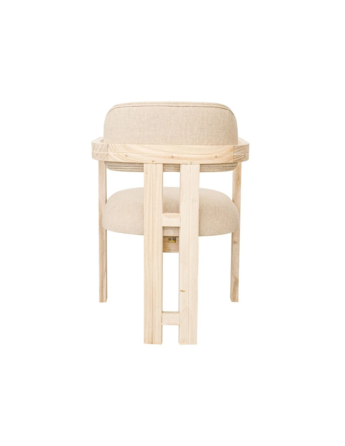 Dining chair Iesla mindi wood - beige