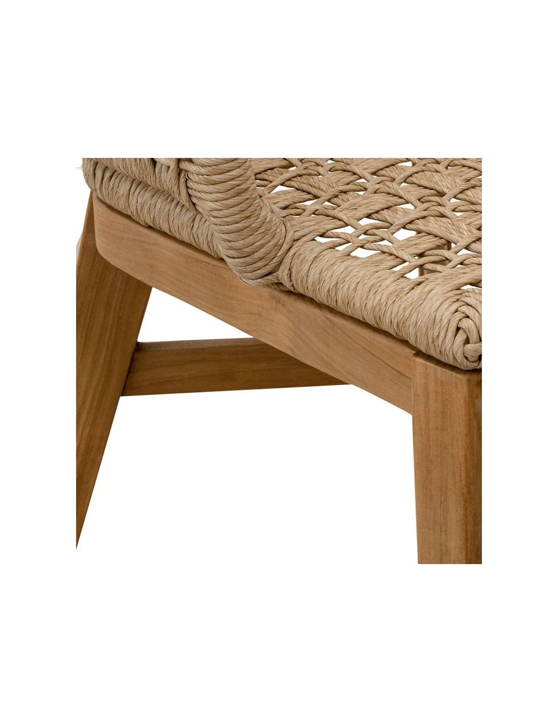 Dining chair Urma teak - rope