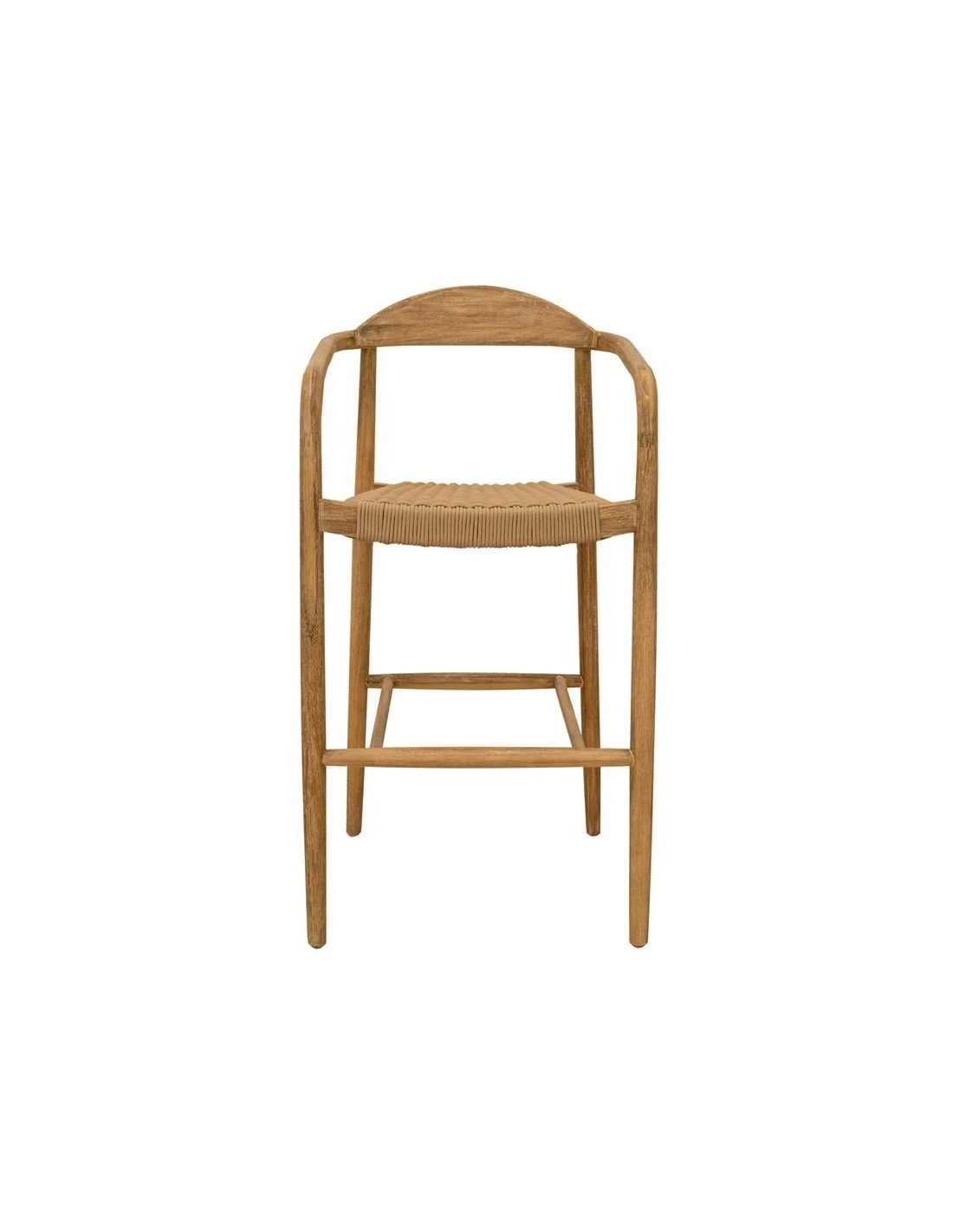 Bar chair Faisal rope taupe