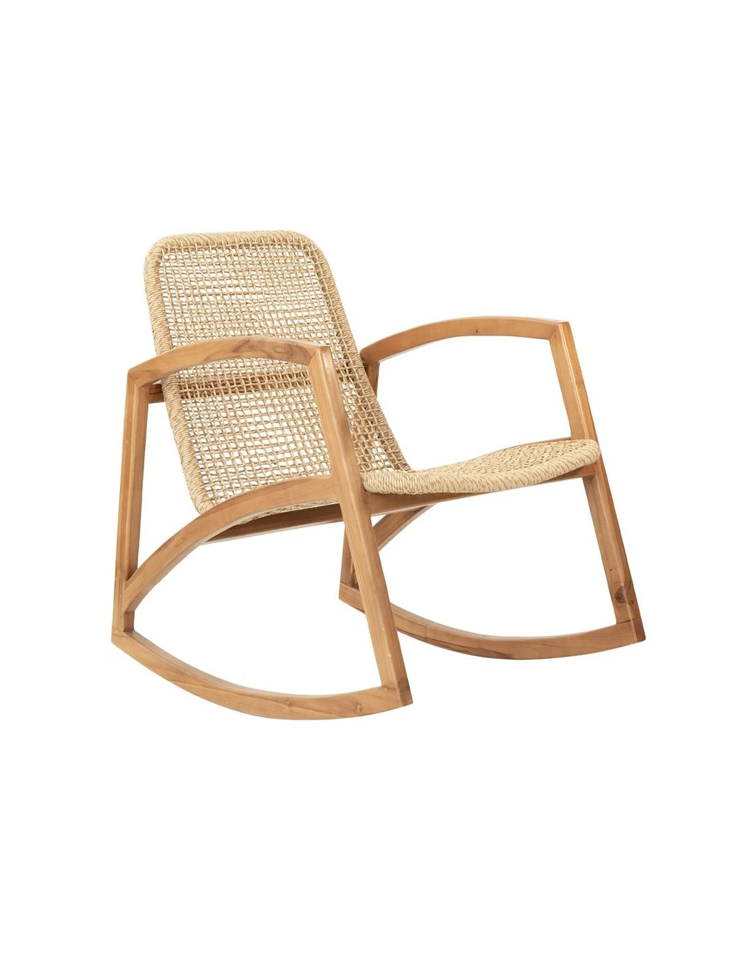 Rocking chair Tasya teak