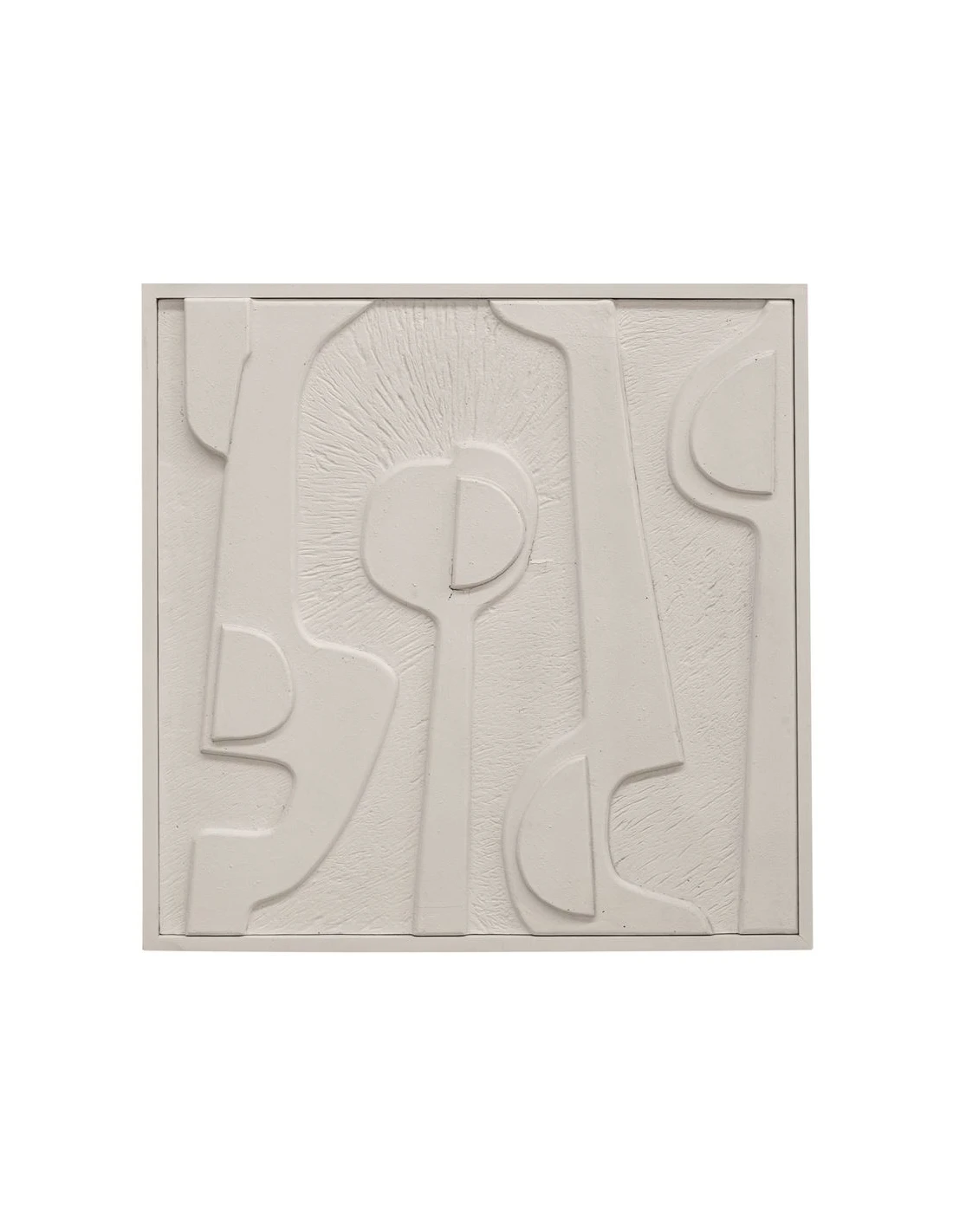 Sculpture says white