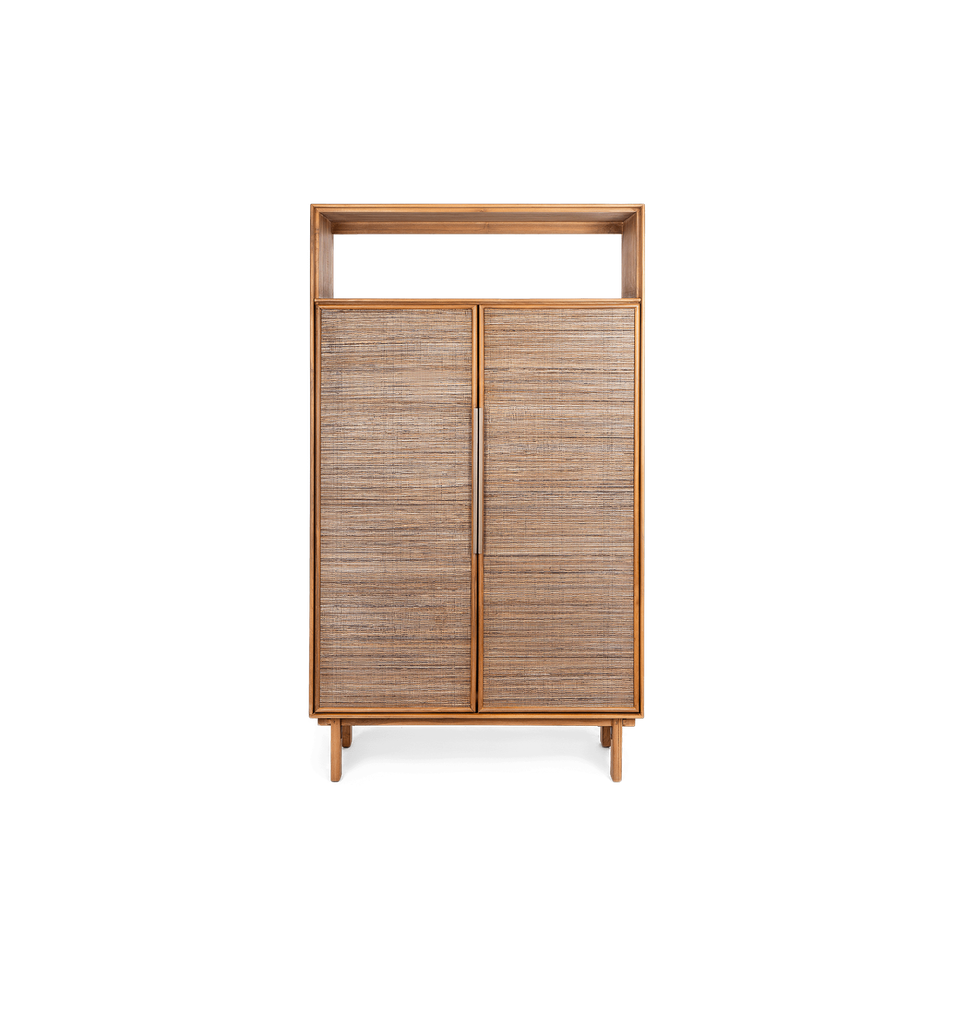 Grace cabinet 2 doors 1 open rack 90x40x160cm