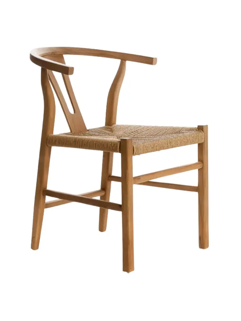 Rob dining chair Natural N teak