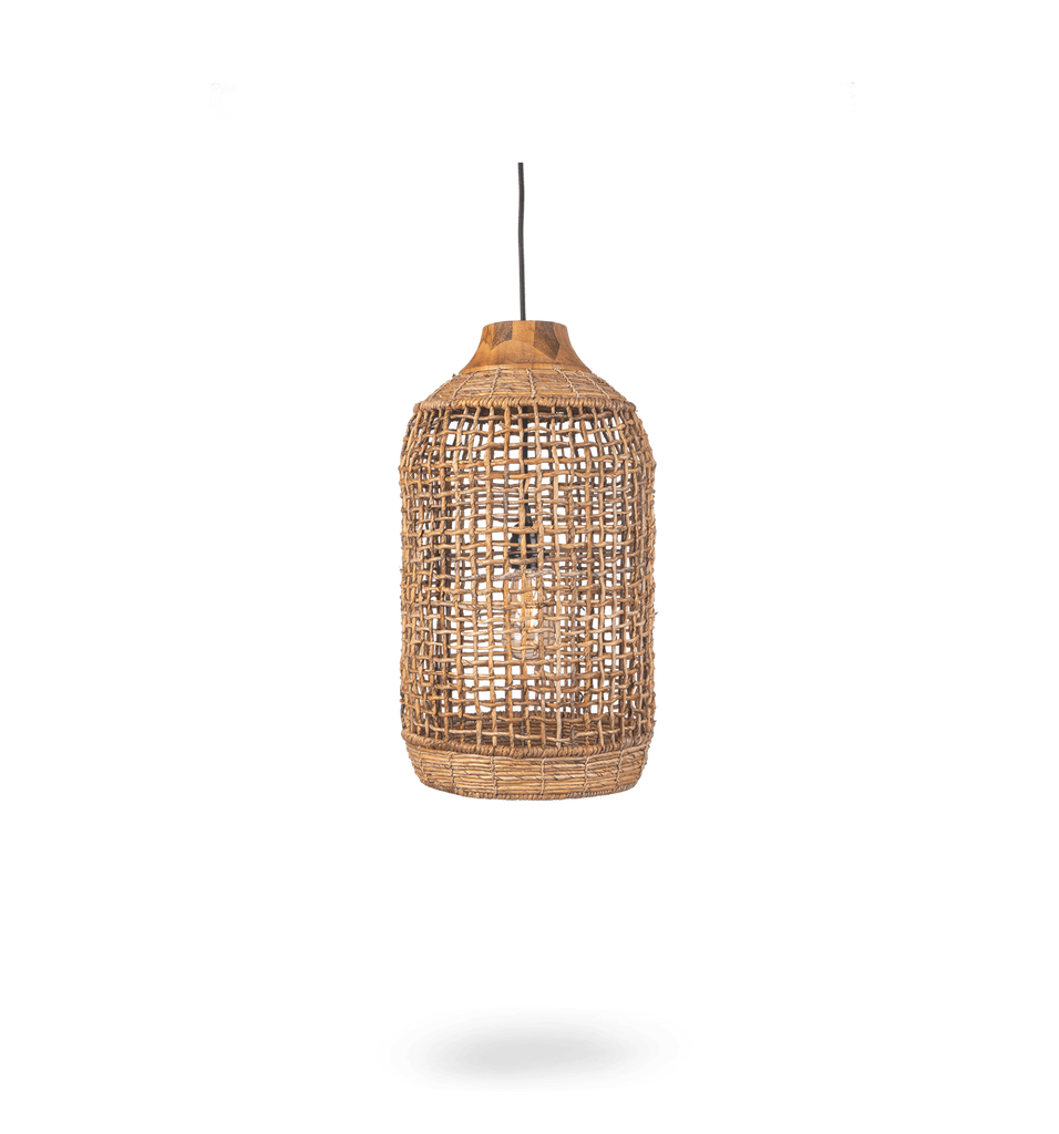 Brandy wing lampshade 30x30x53cm