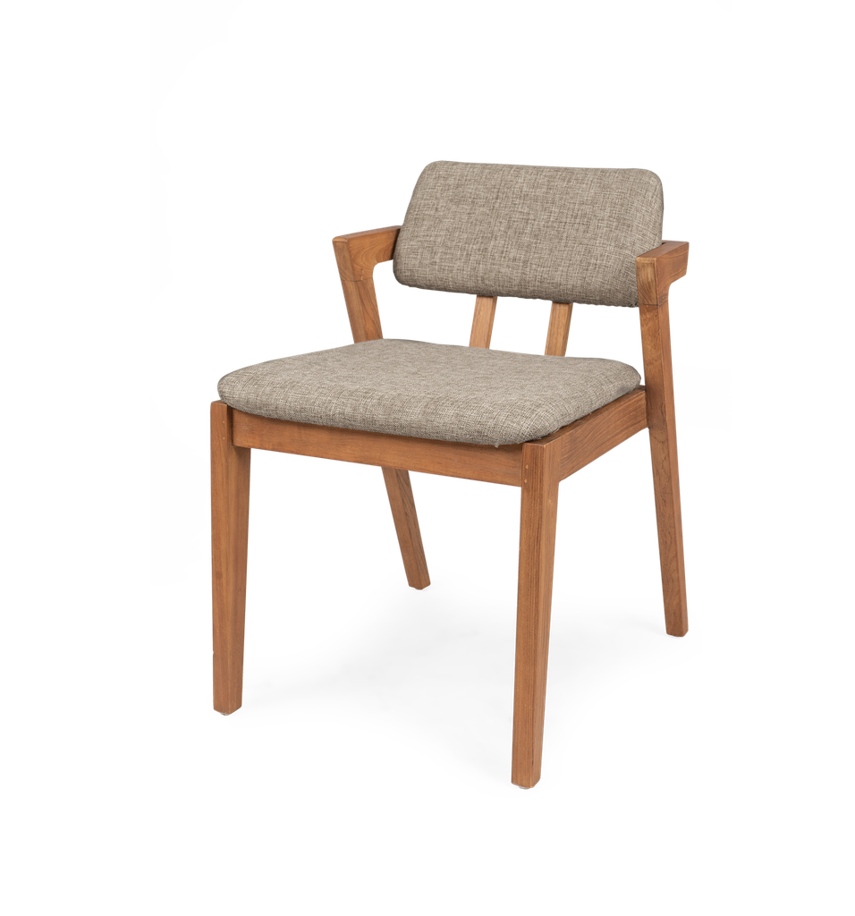 Noa chair with cushion sand