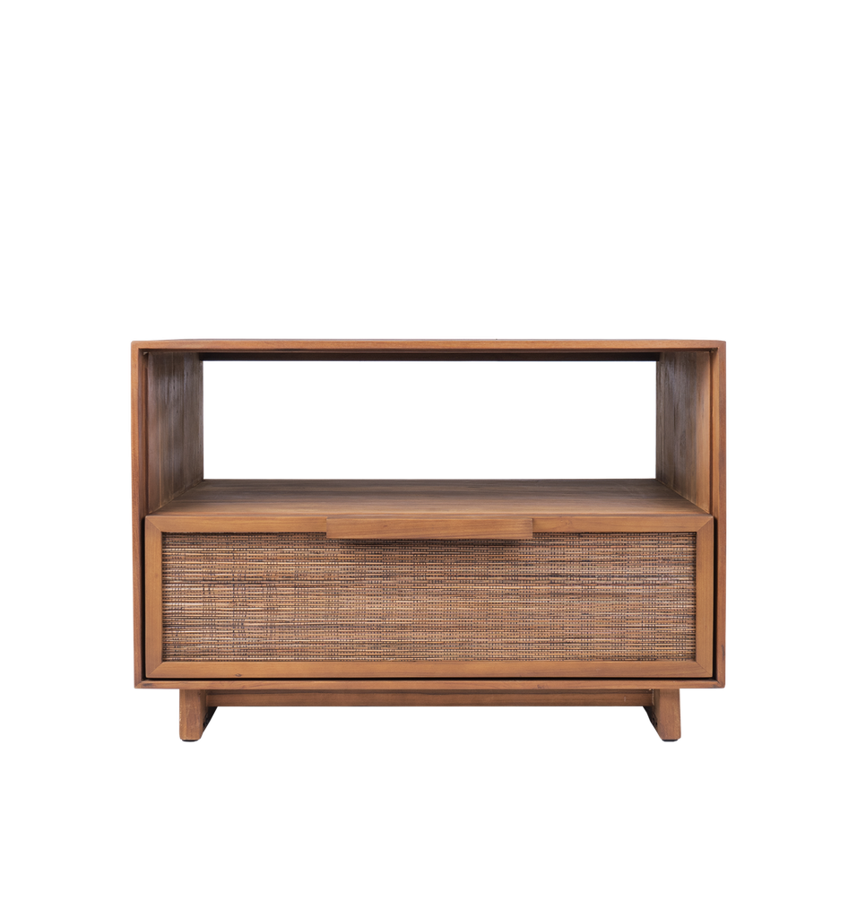 Hopper bedside table 1 drawer 70x45x52cm