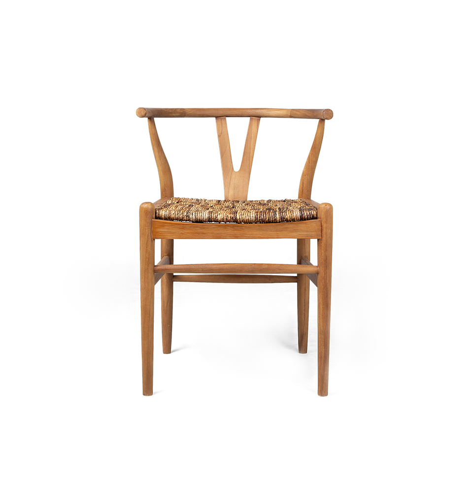Caterpillar dining chair natural