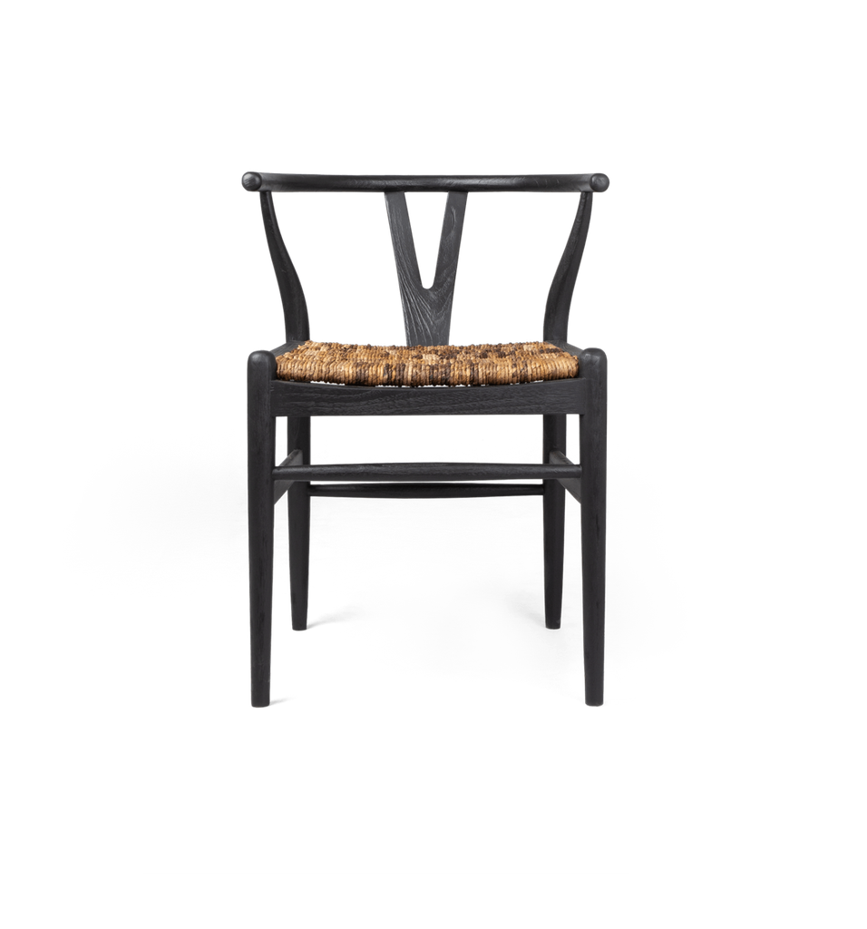 Caterpillar dining chair black