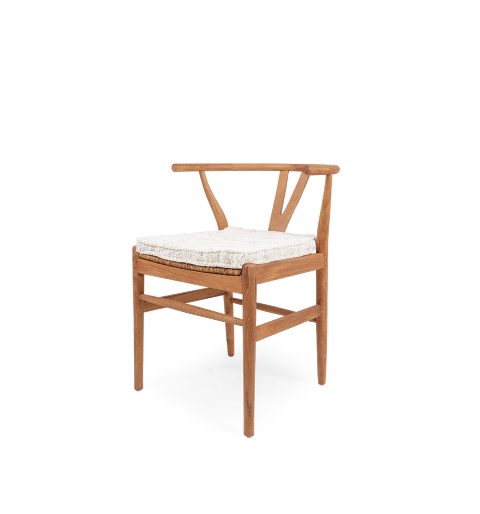 Twin cushion cotton white