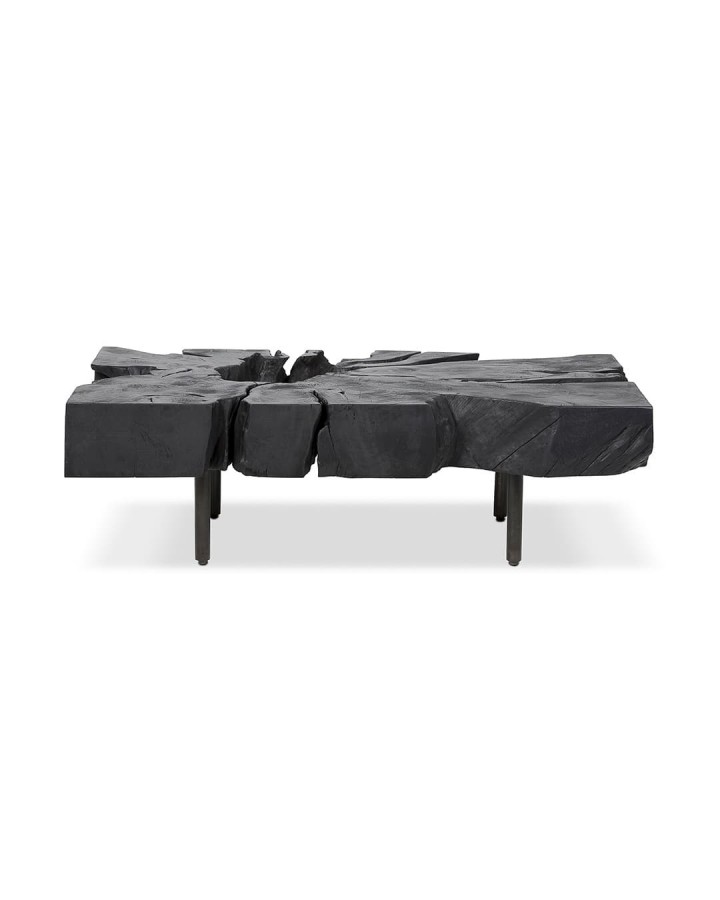 Coffee table Root black teak