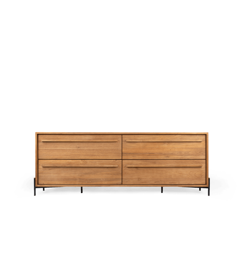 Outline sideboard 4 drawers 194x42x70cm