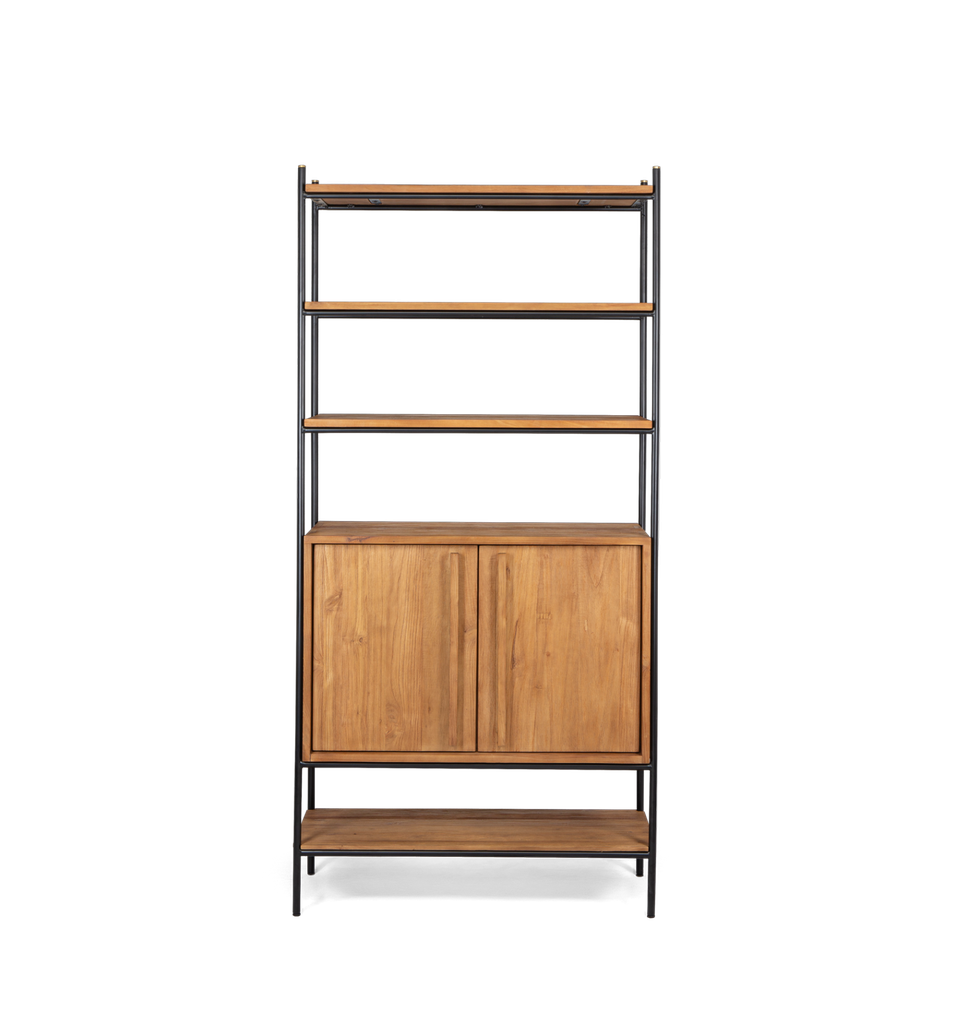 Outline shelve 2 doors 94x42x195cm