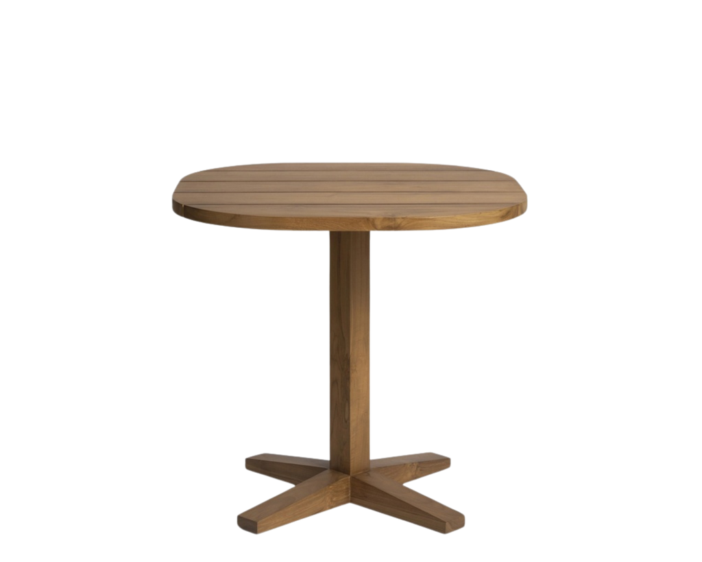 Rumah outdoor dining table round 80x80cm