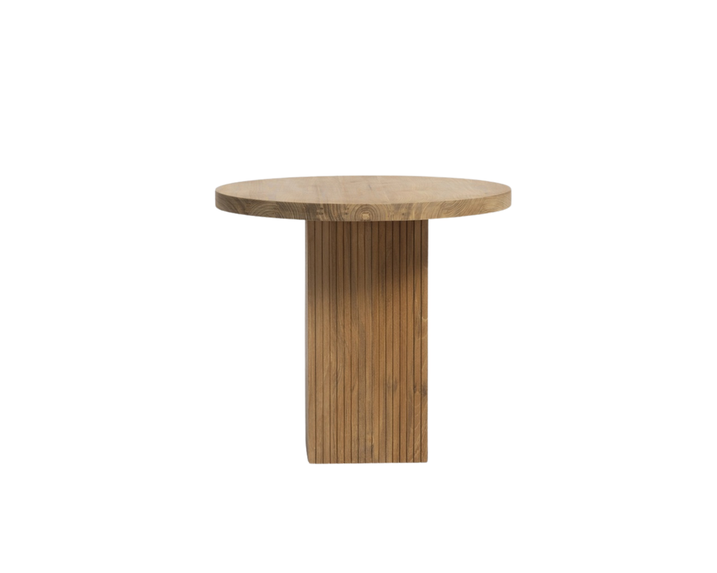 Side table Balari round 50cm teak