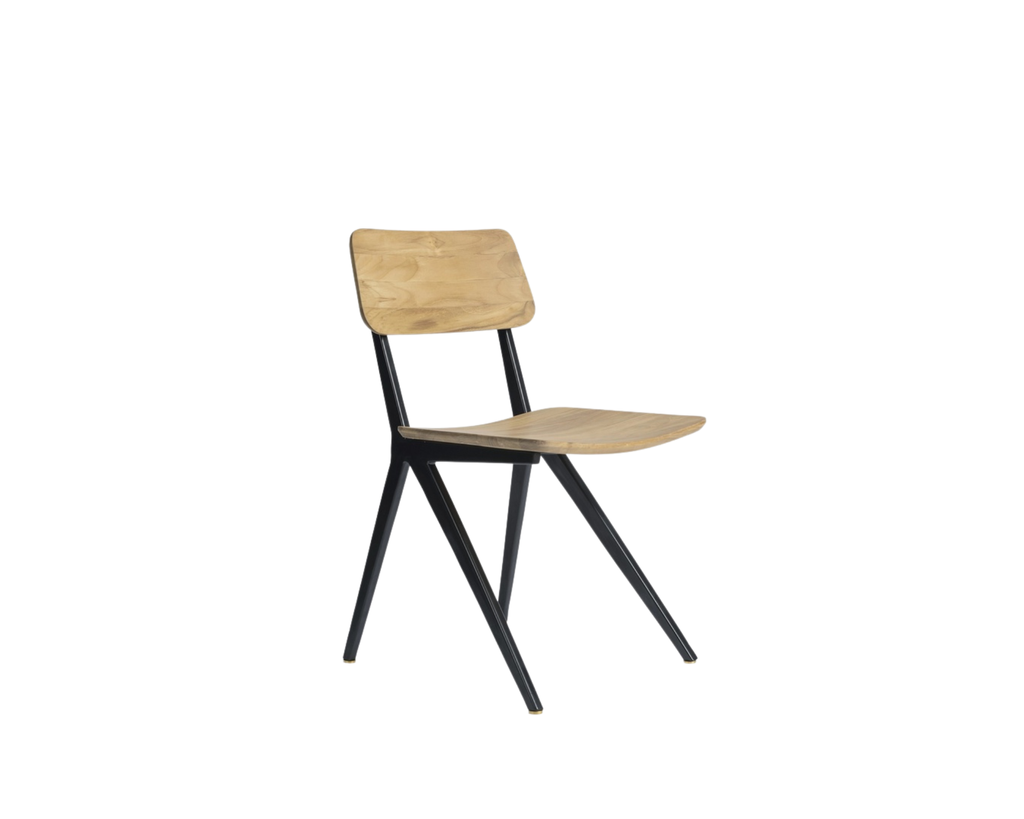 Liku chair  teak-iron