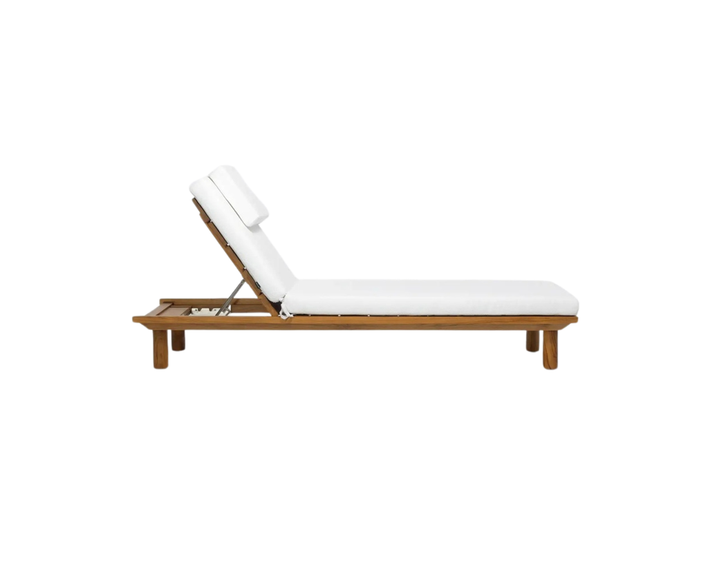Outdoor sunbed Genesis teak