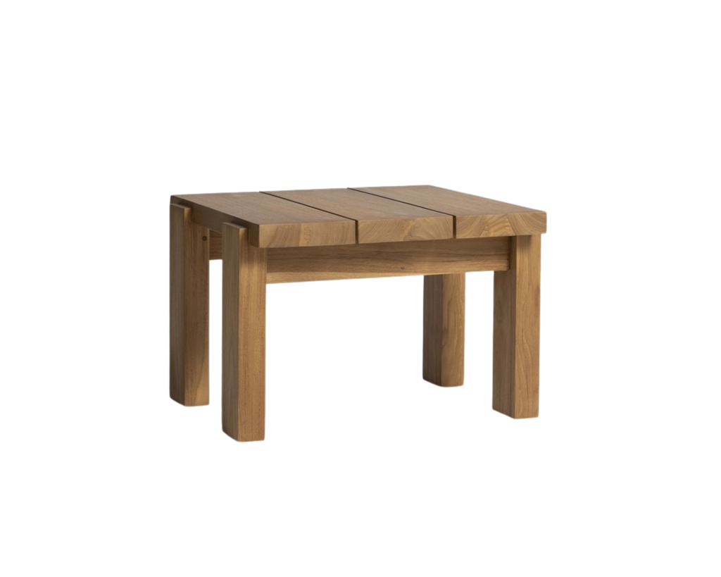 Medan outdoor side table 54x54cm teak